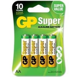 køb GP Super Alkaline Batteripakke AA LR6 1