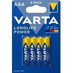 køb Varta Longlife Power Aaa 8 Pack - Batteri billigt tilbud online