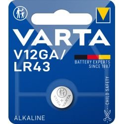 køb Varta V12ga/lr43 Alkaline 1 Pack - Batteri billigt tilbud online