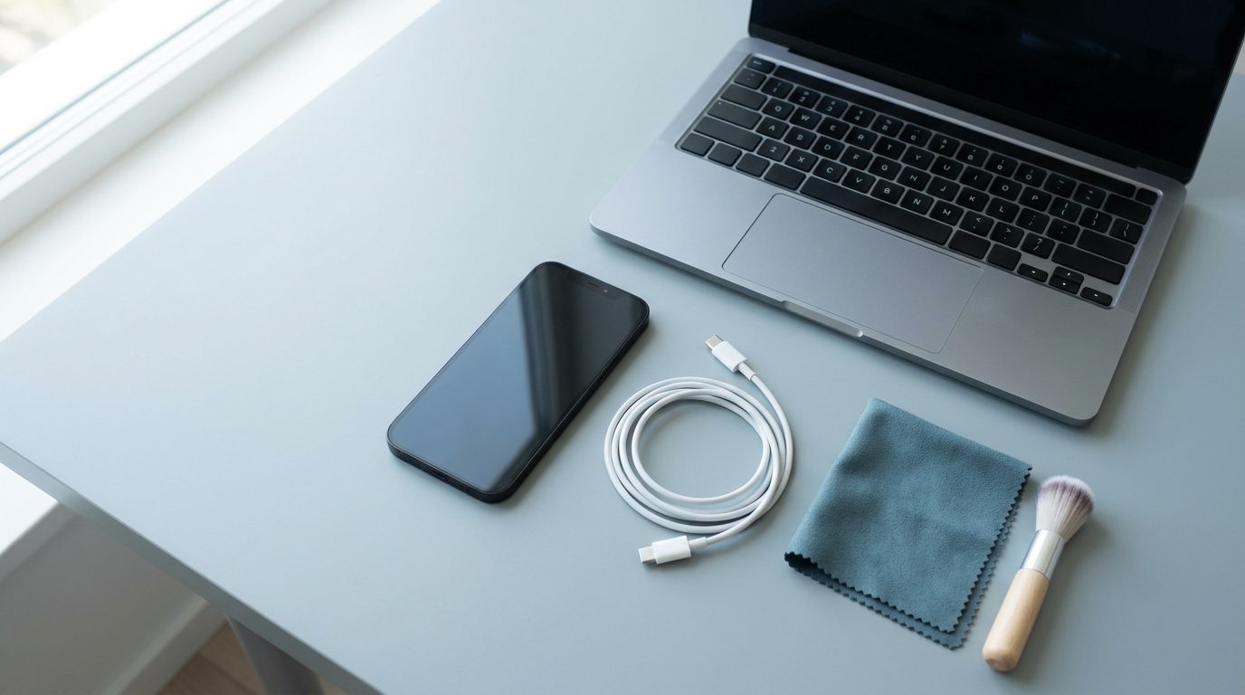 Illustrationsfoto til guiden: MFi, USB-C og billige kabler: Sådan vælger du et sikkert kabel og en oplader…